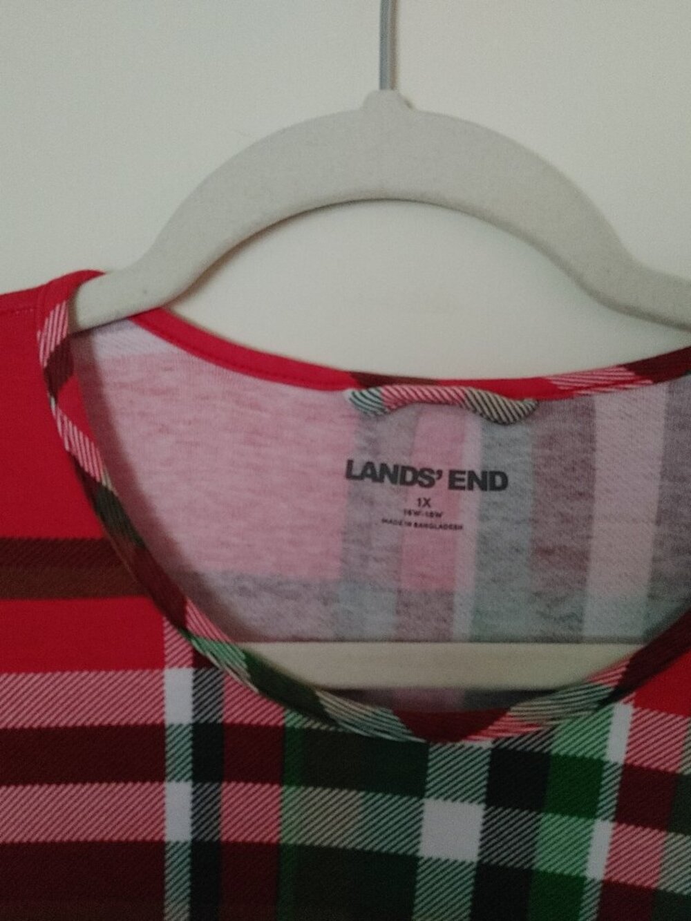 Lands' End Womens Nightgown Size 1X Brand New No Tags - Picture 4 of 5